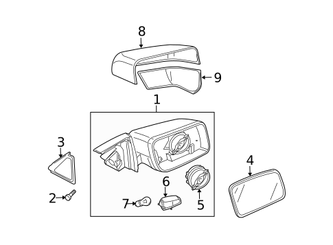 Mirrors for 2005 Land Rover Range Rover #0