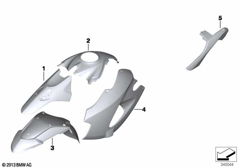 Painted Parts for 2006 BMW-Motorrad HP2 Enduro #0