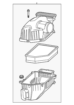 2020-2026 GM (Replaces 84554702) Air Cleaner 85614333 GM ...