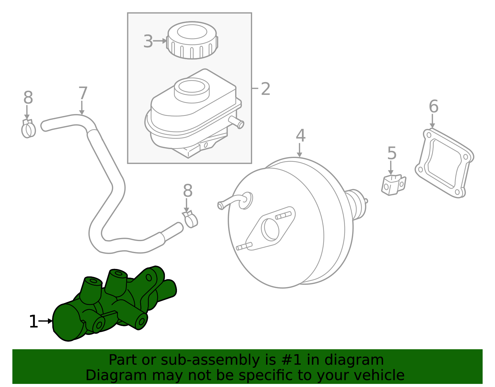 masyama3様追加分 NE55-43-40ZA - Master Cylinder - 2006-2015 Mazda MX-5 Miata