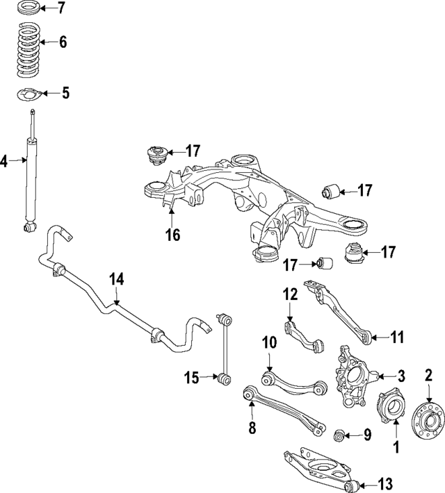 2043246504 - : Coil Spring for Mercedes-Benz Image