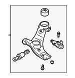 54500S1AA0 - : Lower Control Arm for Hyundai: Santa Fe Image