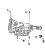 6101331 - Electrical: Hex Head Bolt And Coned Washer for Mopar Image