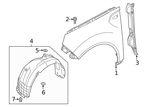 Fender & Components for 2025 Kia Soul #0