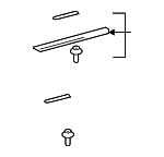 6791148010 - Body: Door Sill Plate for Toyota: Highlander Image