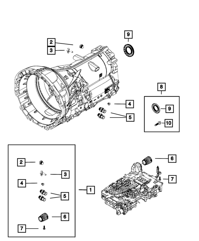 « 52854800AA – Transmission : Arbre Secondaire Joint pour Mopar Image »