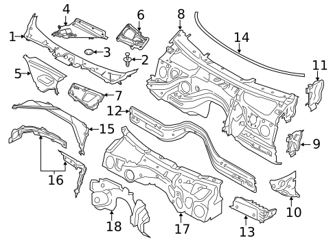Cowl for 2015 BMW 228i #0