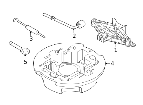 Jack & Components for 2014 Kia Forte #0