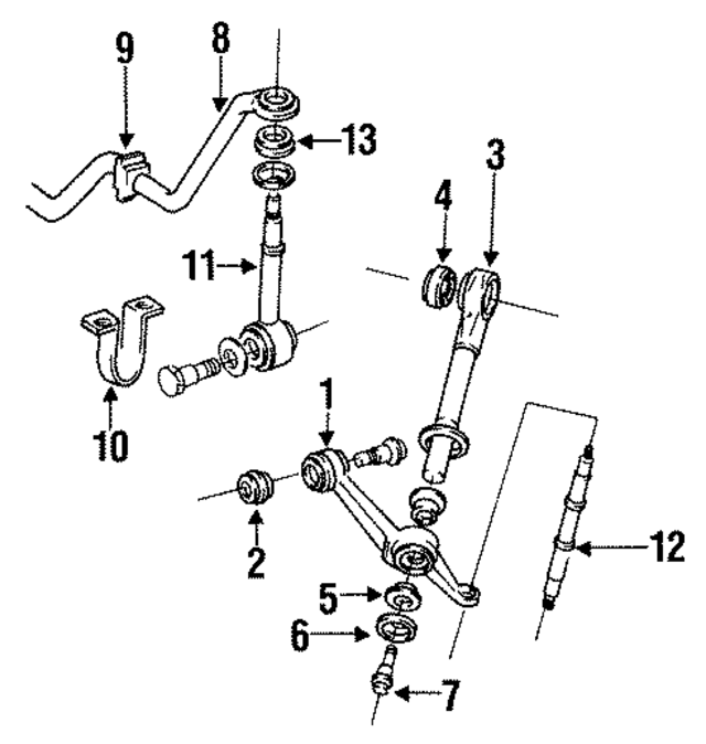 3530506 - : Stabilizer Bar Clamp for Volvo Image