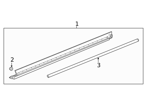 Exterior Trim - Pillars for 2022 Cadillac XT4 #0