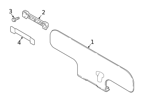Interior Trim - Trunk for 2017 Land Rover Range Rover Evoque #0