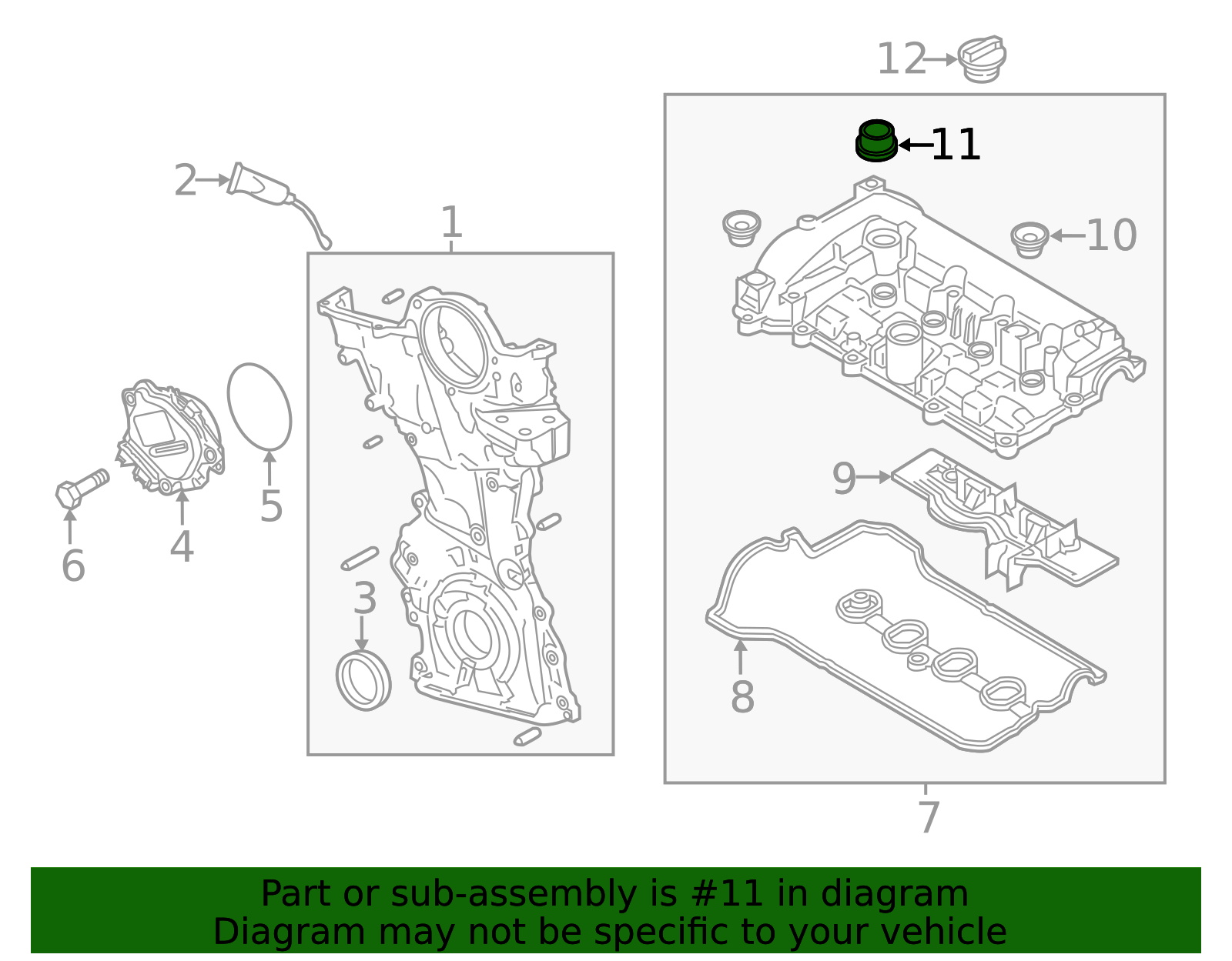 PE01-10-2D5 - Engine Valve Cover Washer Seal 2012-2025 Mazda | Mazda ...