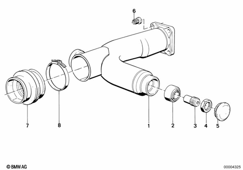 Rear Swing Arm with Bearing, Strut for 1986 BMW-Motorrad R 65 #0