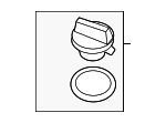 6Q103485E - Engine: Filler Cap for Volkswagen Image