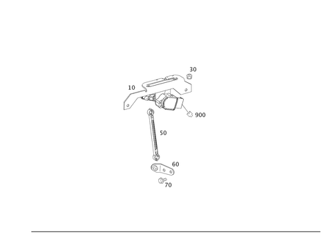 Front Dynamic Headlamp Range Control Closed-Loop Control for 2010 Mercedes-Benz GLK350 #0