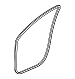 72355TJBA01 - Body: Weather-strip On Body for Acura Image