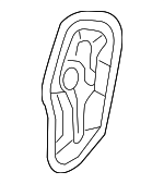 72363TJBA11 - : Hole Cover for Acura Image