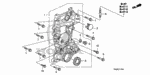 15302PE0300 - Engine: WASHER, SEALING (14MM) for Honda Image