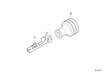 61138735979 - Engine Electrical System: Terminal Socket for Mlk 1.2 for Mini Image