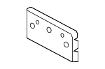 86519F2510 - Body: License Bracket for Hyundai Image