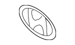 86320F2300 - Body: Emblem for Hyundai Image