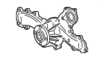 1610009690 - Cooling System: Water Pump for Lexus: ES350, GS350, IS300, IS350, LC500h, LS500h, RC300, RC350, RX350, RX450h Image