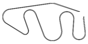 11720EZ30B - : Serpentine Belt for Nissan: NV1500, NV2500, NV3500, TITAN, TITAN XD Image