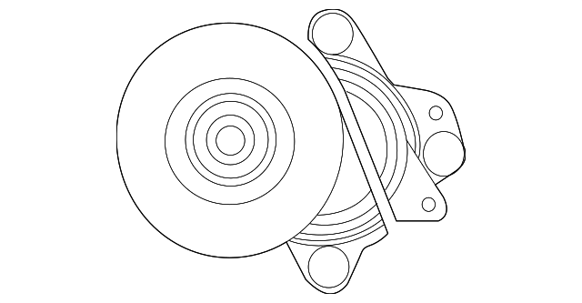 Genuine Serpentine Belt Tensioner Assembly (a61 F80 Wf80) - 11955