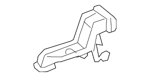 872010E120 - Body: Side Duct for Toyota Image