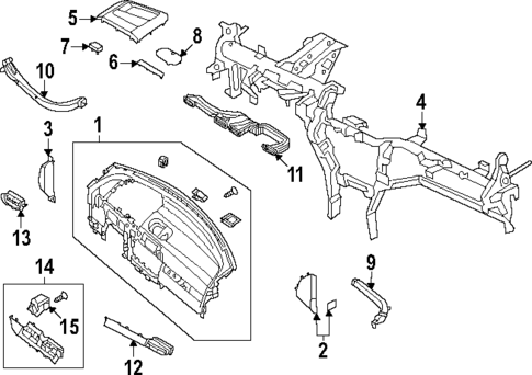 Instrument Panel for 2025 Hyundai Ioniq 5 #0