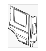 ASR1085 - : Quarter Panel for Land-Rover Image