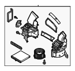 87130WB003 - HVAC: Blower Assembly for Scion: iA | Toyota: Yaris, Yaris iA Image