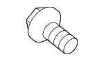 90148SDA000 - Body: Door Belt Molding Screw for Honda Image