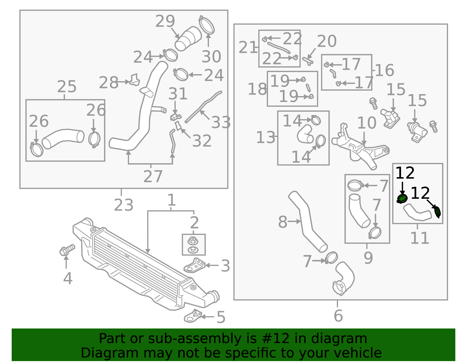 2018-2024 Kia Lower Hose Clamp 28292-2F055 | TascaParts.com