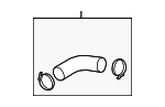 282873L200 - Cooling System: Outlet Hose for Kia: Stinger Image