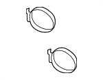 282922F100 - Belts &amp; Cooling: Inter-cooler Pipe Clamp for Kia Image