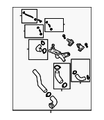 282723L223 - : Inter-Cooler Hose for Kia: Stinger Image