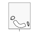 282823L202 - : Lower Hose for Kia: K900, Stinger Image