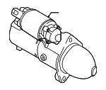 361003NRB0 - Electrical: Starter for Hyundai Image