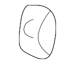 90305SH3000 - : License Frame Nut for Acura Image