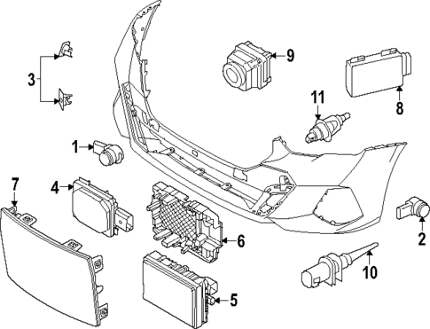 Electrical Components for 2025 BMW M5 #0