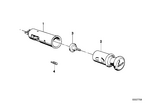 61341367690 - Vehicle Electrical System: Cigarette Lighter Socket for BMW Image