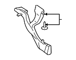 6297250050 - Body: Front Duct for Lexus: LS460, LS600h Image