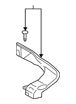 6297350020 - Body: Rear Duct for Lexus: LS460, LS600h Image