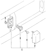 8127001060 - : License Lamp for Toyota Image