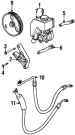 21013120 - Steering: Power Steering Return Hose for GM Image