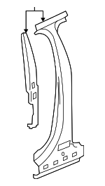 25898267 - : Center Pillar Reinforced for Saturn: Aura Image