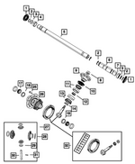 5015864AA - : Side Gear Thrust Washer Kit for Mopar Image