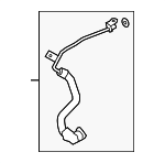 11539896891 - Cooling System: Return Hose for BMW Image