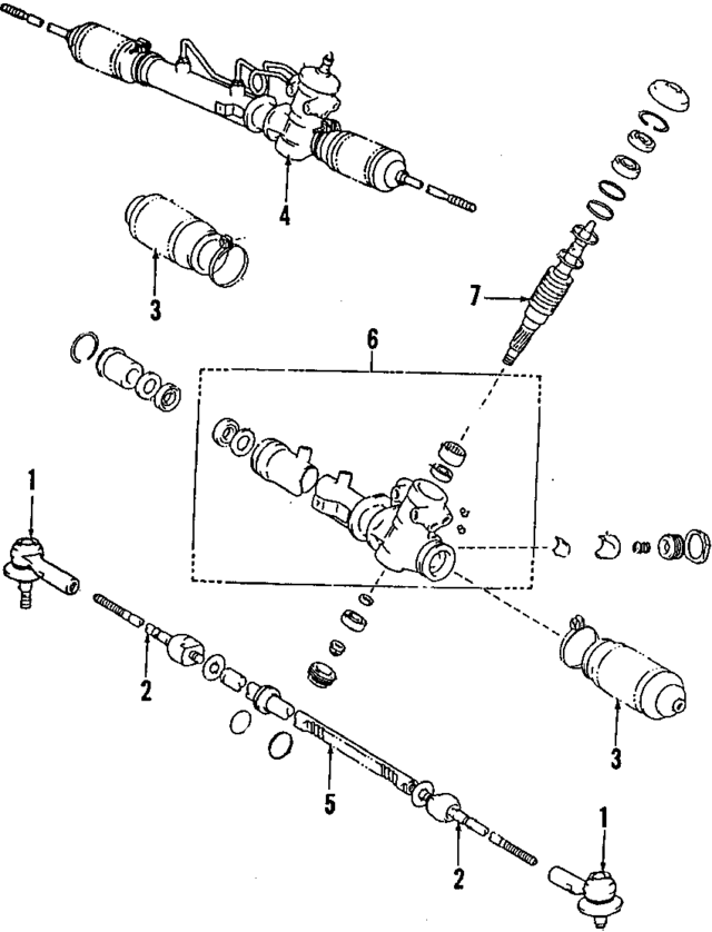 94843589 - Steering: Inner Tie Rod for GM Image